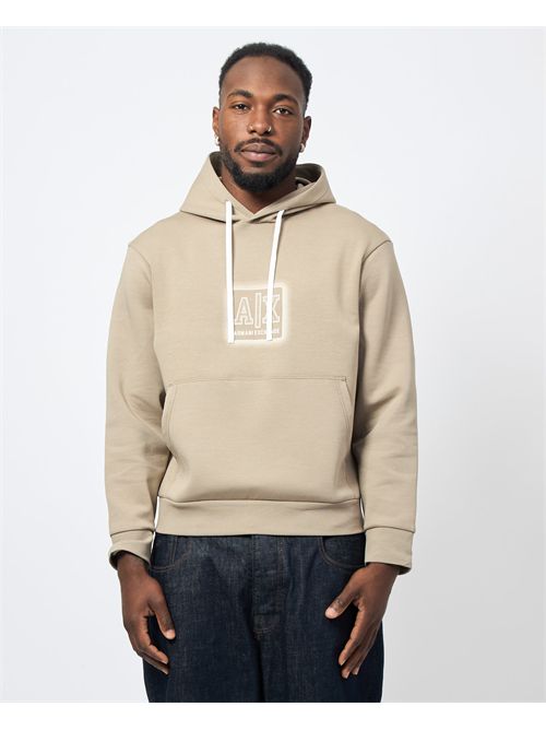 AX Men's Hoodie with Logo ARMANI EXCHANGE | XM000482-AF10818U6167